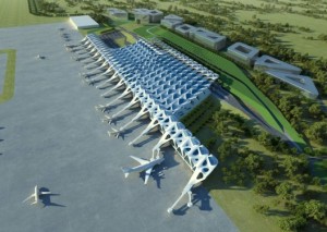 שדה התעופה החדש בלונדון בעיצוב זאהה חדיד